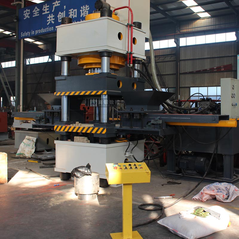 粉末成型油壓機魚餌塊成型液壓機630噸壓力機