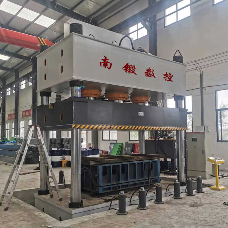 1000噸四柱油壓機(jī) 玻璃鋼化糞池成型液壓機(jī) 熱壓成型壓力機(jī)