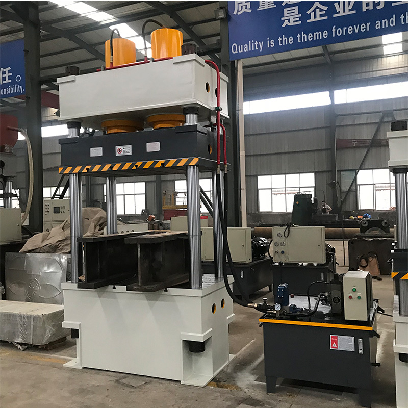 四柱液壓機320噸雙缸大臺面油壓機按需定制壓力機