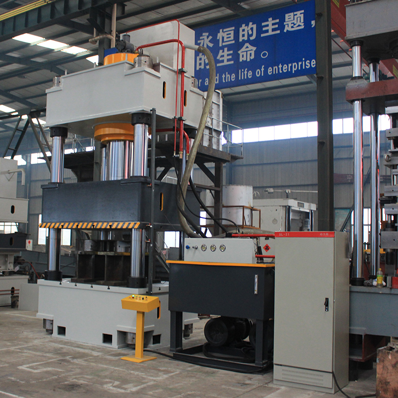 630噸油壓機伺服系統油壓機630t四柱壓力機