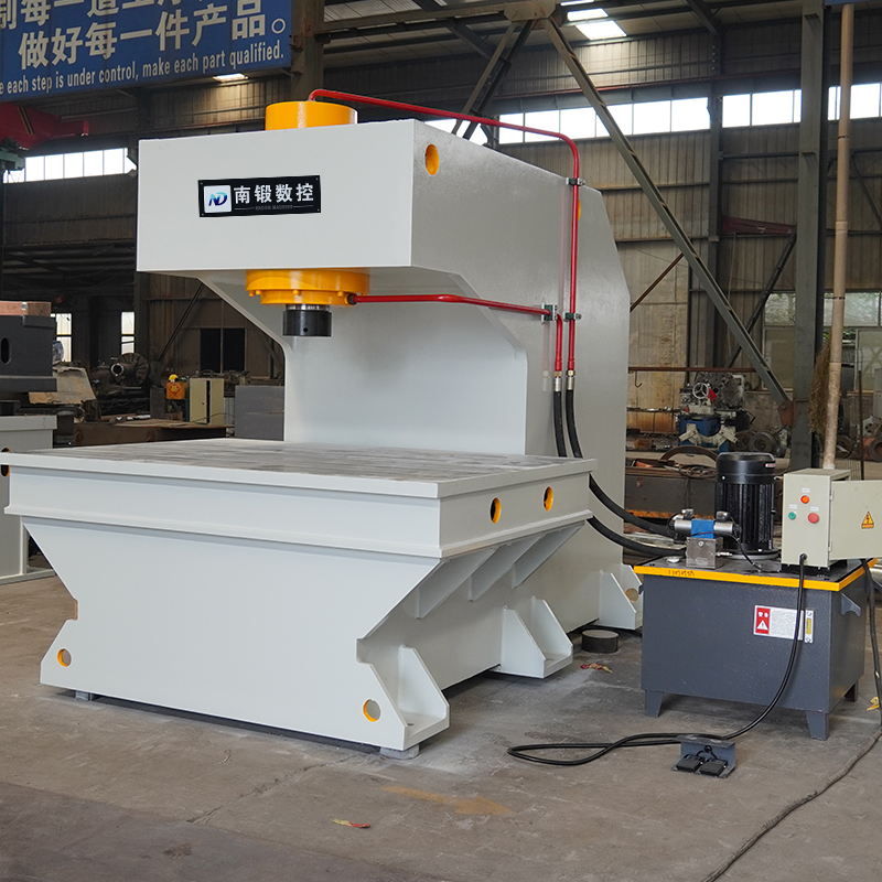 定制單柱油壓機 200噸單臂油壓機  鋼板校正壓力機