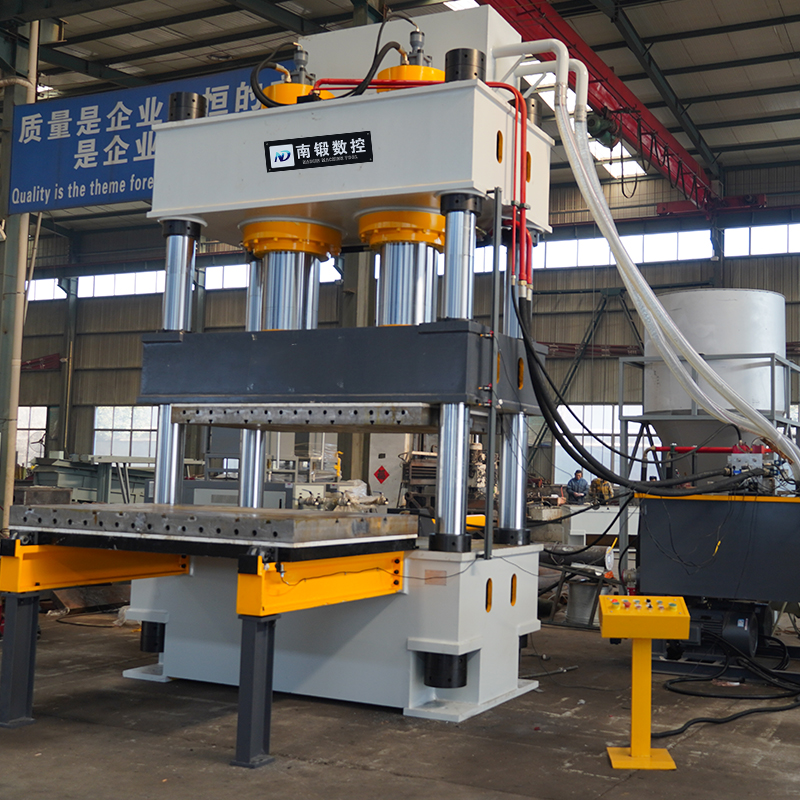 630T碳纖維熱壓機(jī) 玻璃鋼SMC熱壓成型壓力機(jī) 滕州