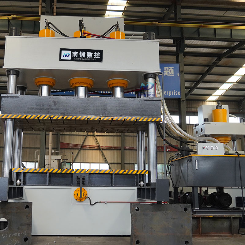 復(fù)合材料濾芯板成型油壓機 聚丙烯過濾板生產(chǎn)工藝 1000噸四柱油壓機 滕州