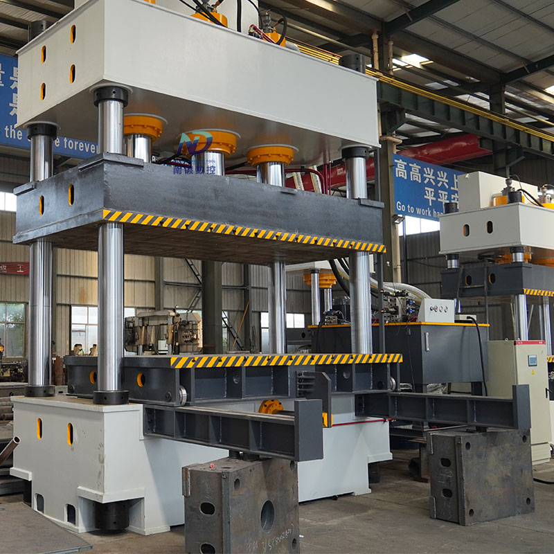 復(fù)合材料濾芯板成型油壓機 聚丙烯過濾板生產(chǎn)工藝 1000噸四柱油壓機 滕州