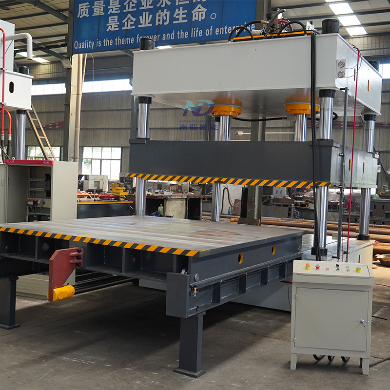 400噸雙缸四柱油壓機 移動工作臺壓力機 