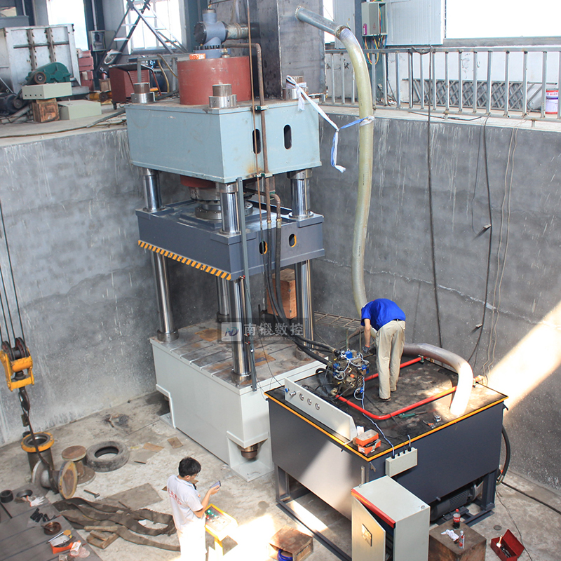 防火玻璃鋼橋架熱壓成型油壓機(jī) 1000噸四柱油壓機(jī) 