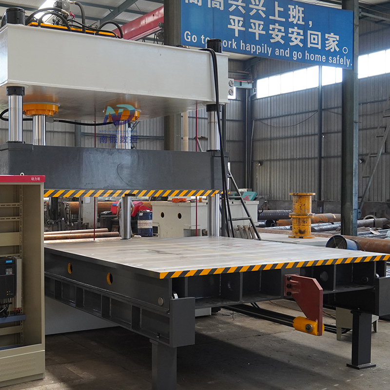 400噸雙缸四柱油壓機 移動工作臺壓力機 