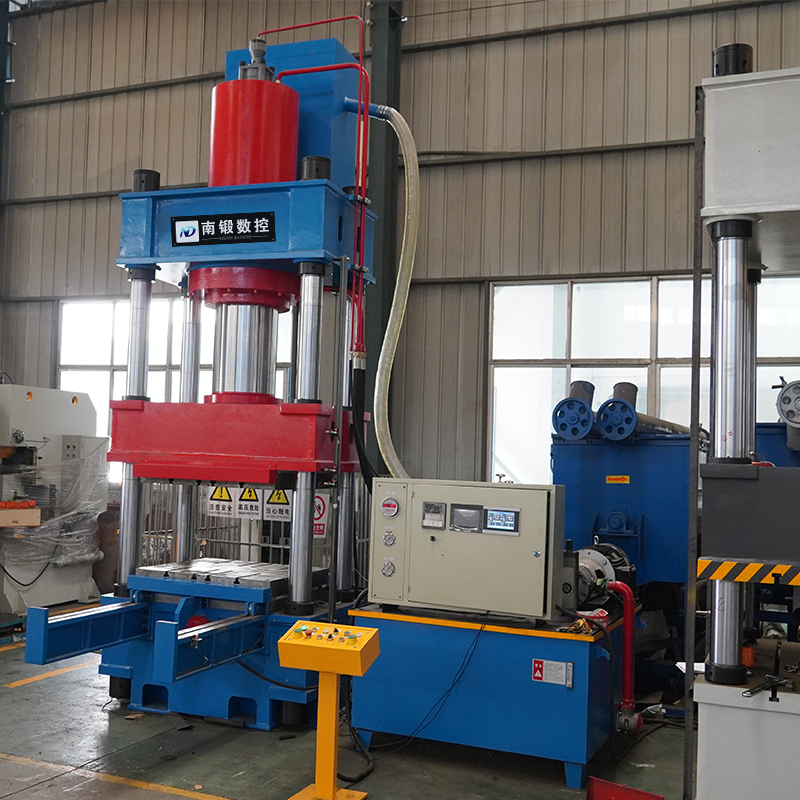 500噸油壓機 復合材料熱壓成型油壓機 四柱壓力機 