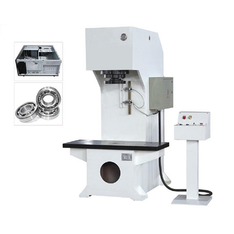 單臂油壓機100噸軸承校直機校正專用單柱油壓機