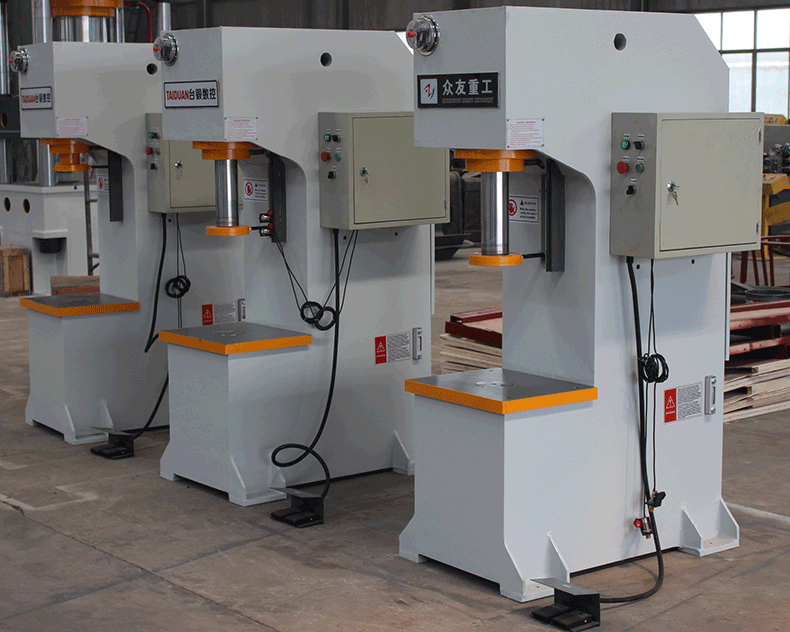 單臂油壓機在日常工作中常見的問題與維修