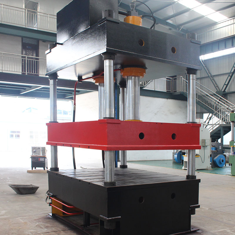 單動薄板拉伸成型油壓機 250T大臺面三梁四柱壓力機