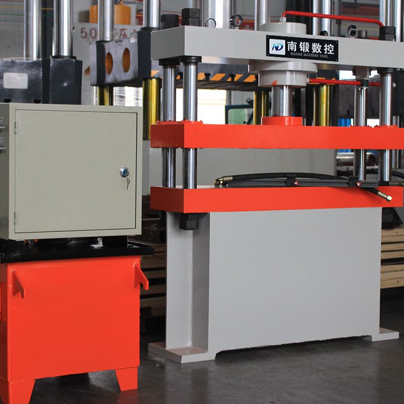 63t三梁四柱油壓機，小型四柱油壓機