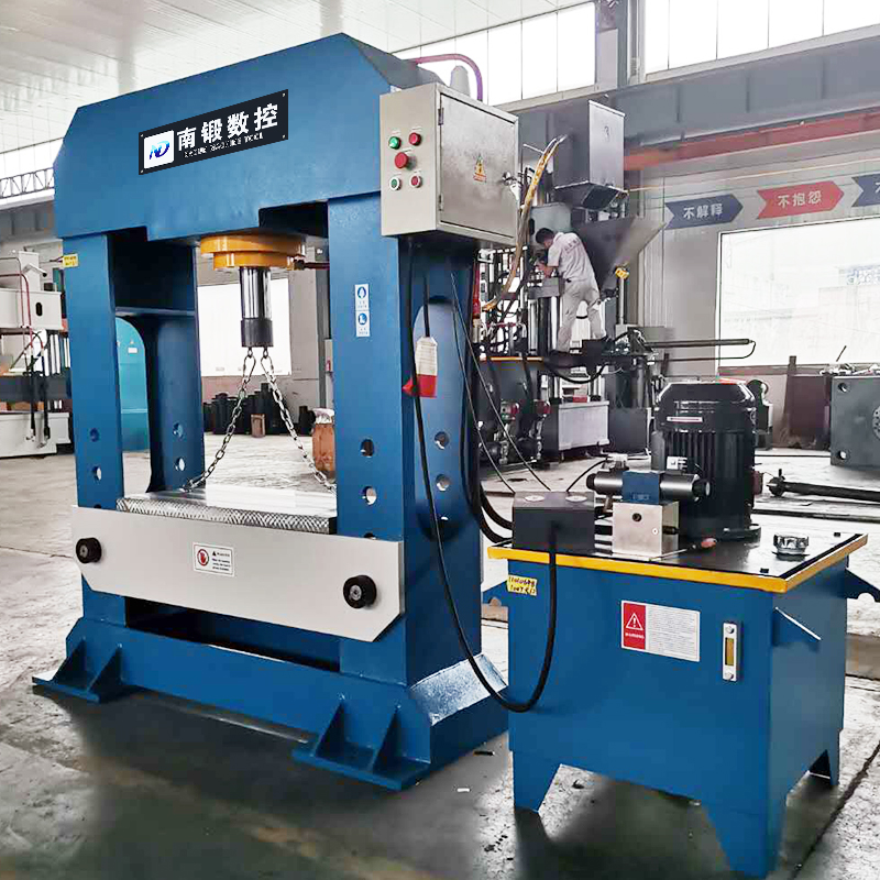 100t龍門油壓機，校直壓裝油壓機