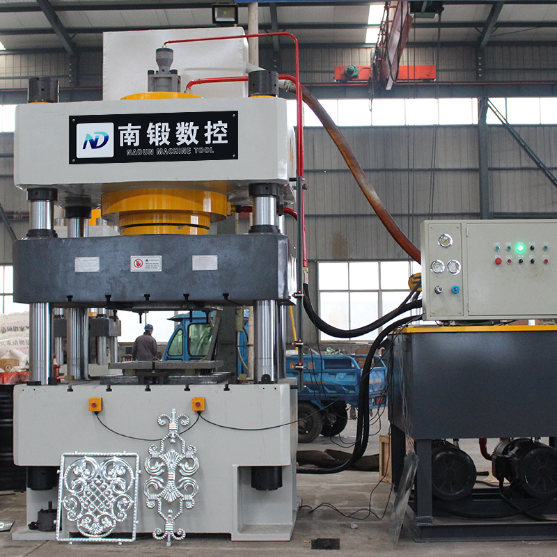 500T壓花三梁四柱油壓機(jī)，淺拉伸成型油壓機(jī)