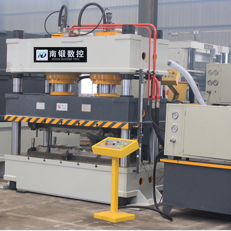 金屬瓦成型液壓機315噸彩石瓦壓型油壓機雙缸四柱壓力機