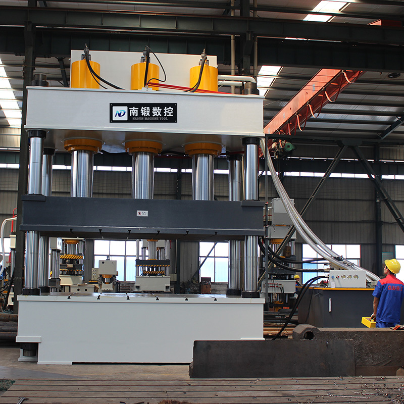 1000噸液壓機半掛車不銹鋼擋泥板拉伸成型油壓機